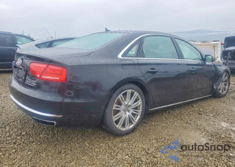 2014 Audi A8 L Quattro z USA, uszkodzony, nr VIN WAUR2AFD2EN002647